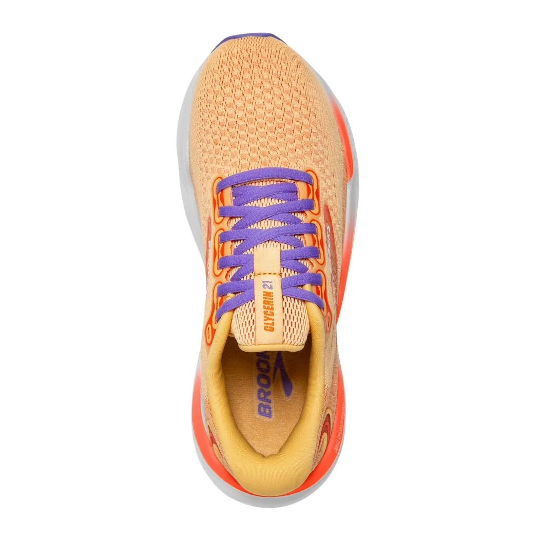 Brooks Glycerin 21 Women's Running Shoes - Cushioned Road Running Sneakers for Women - Perfect for Long Distance Running, Jogging & Gym Workouts