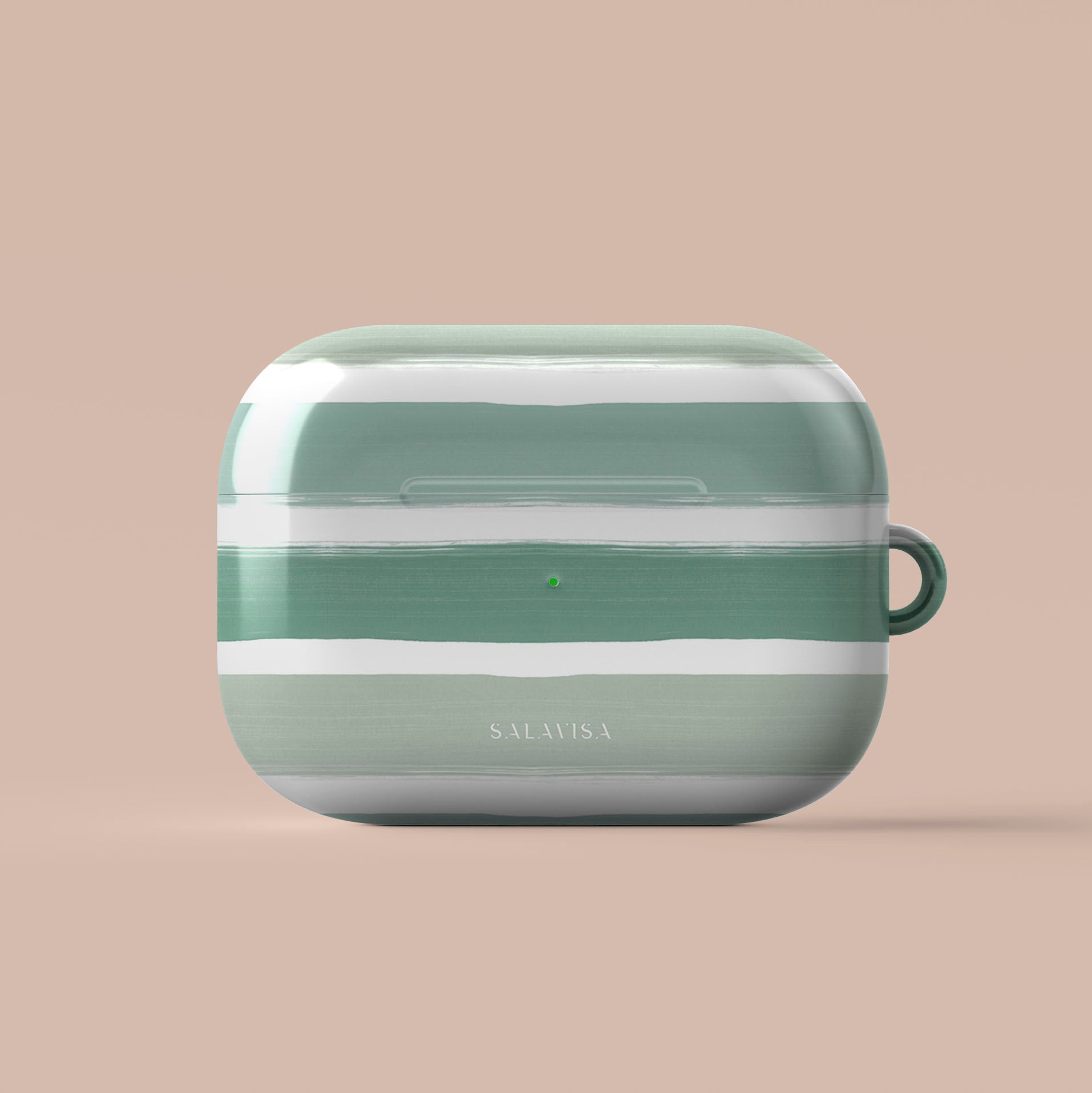 Premium Mint Green AirPods Case - Shockproof & Scratch-Resistant Protective Cover for AirPods 1/2/3 & Pro - Perfect for Gym, Travel & Everyday Use