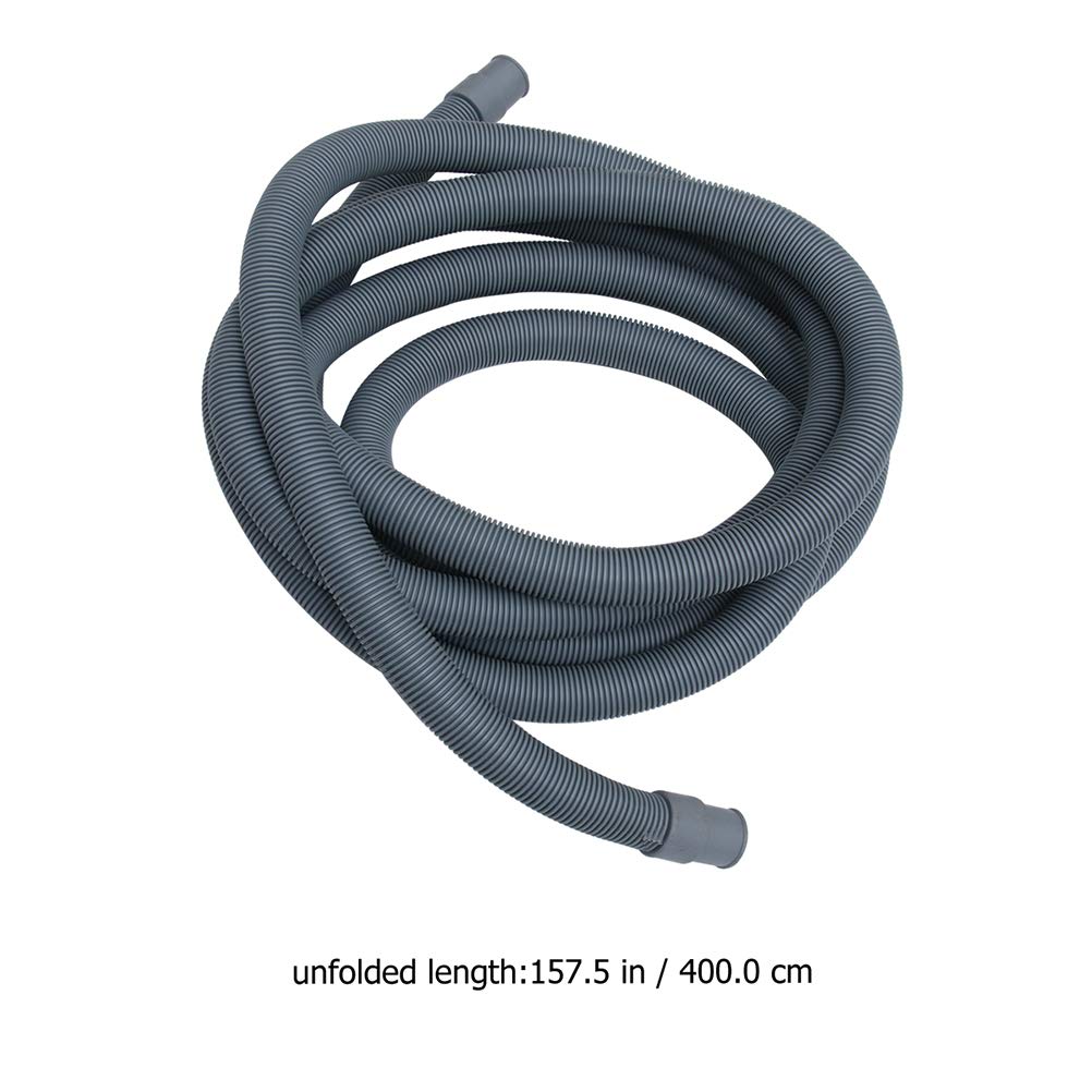 Universal Washer Inlet Hose Connector - Flexible Long Washer Drain Hose Replacement for Dishwasher & Washing Machine - Water Supply & Drainage Solution for Home Laundry & Kitchen Use