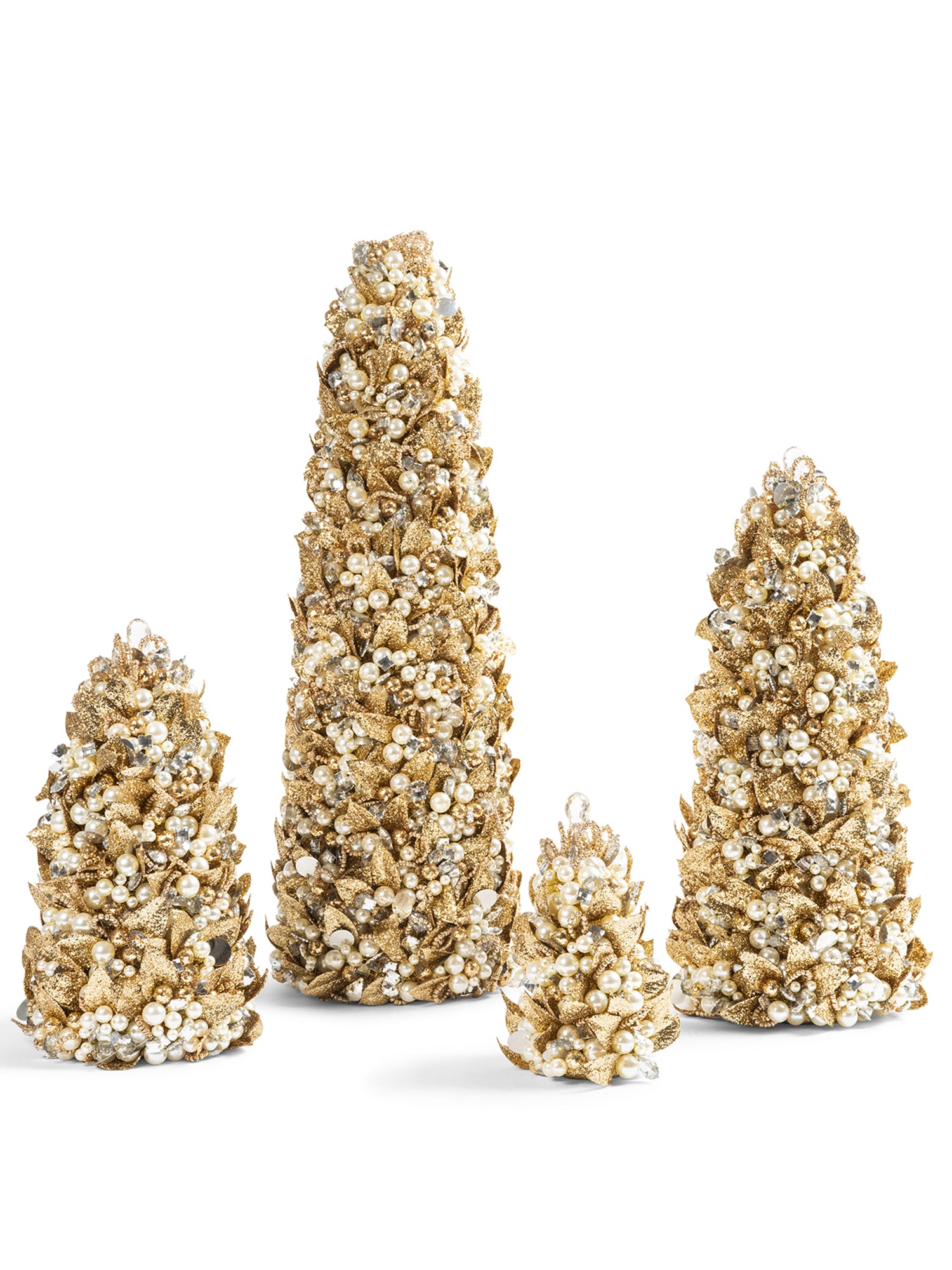 18-Piece Pearl Christmas Tree Decor Set - Elegant Holiday Ornaments for Xmas Tree, Home, Office & Party Decorations | Perfect for Christmas, Winter, New Year Celebrations