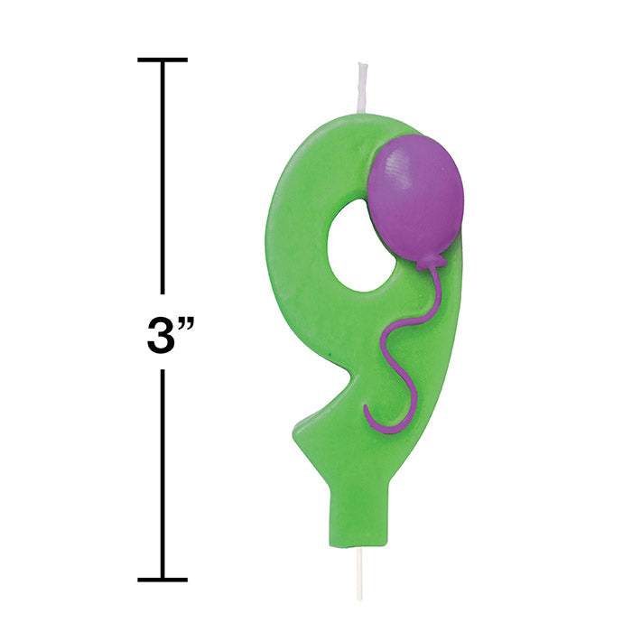 #9 Balloon Candle - Decorative Floating Candles for Parties, Weddings & Romantic Dinners - Set of 12