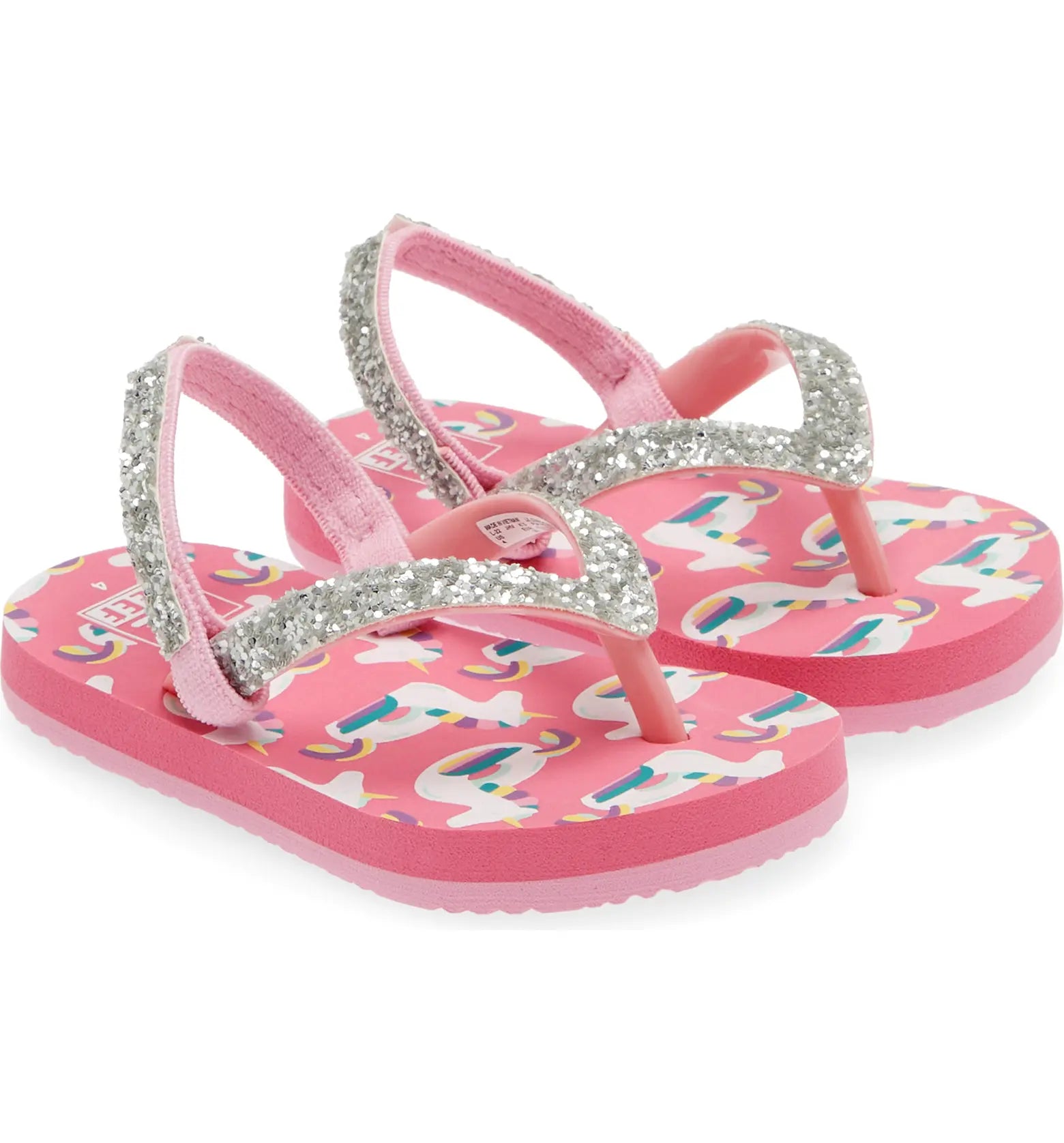 Reef Unicorn Float Little Stargazer Sandals - Women's Comfortable Beach Flip Flops for Summer, Pool, and Vacation Wear