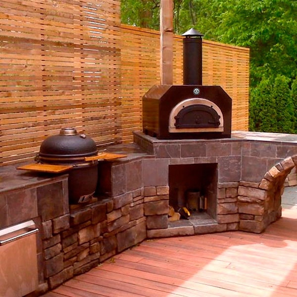 Chicago Brick Oven CBO 500 Countertop Pizza Oven - Professional Indoor Pizza Maker for Home, Restaurant & Outdoor Use - Perfect for Parties, Camping & Backyard Cooking