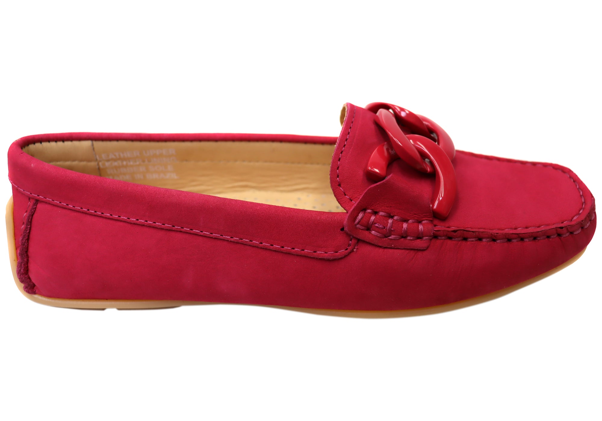 Savelli Emile Women's Comfortable Leather Loafers - Handmade in Brazil - Perfect for Work, Travel & Casual Wear