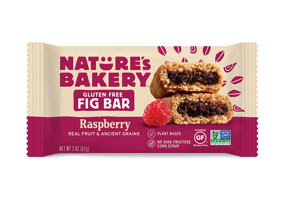 Nature's Bakery Ancient Grains Fig Bar - Raspberry (Gluten Free, Non-GMO, 36 Count) | Healthy Snack for Kids, Adults | Perfect for Lunchboxes, Hiking & On-the-Go Energy