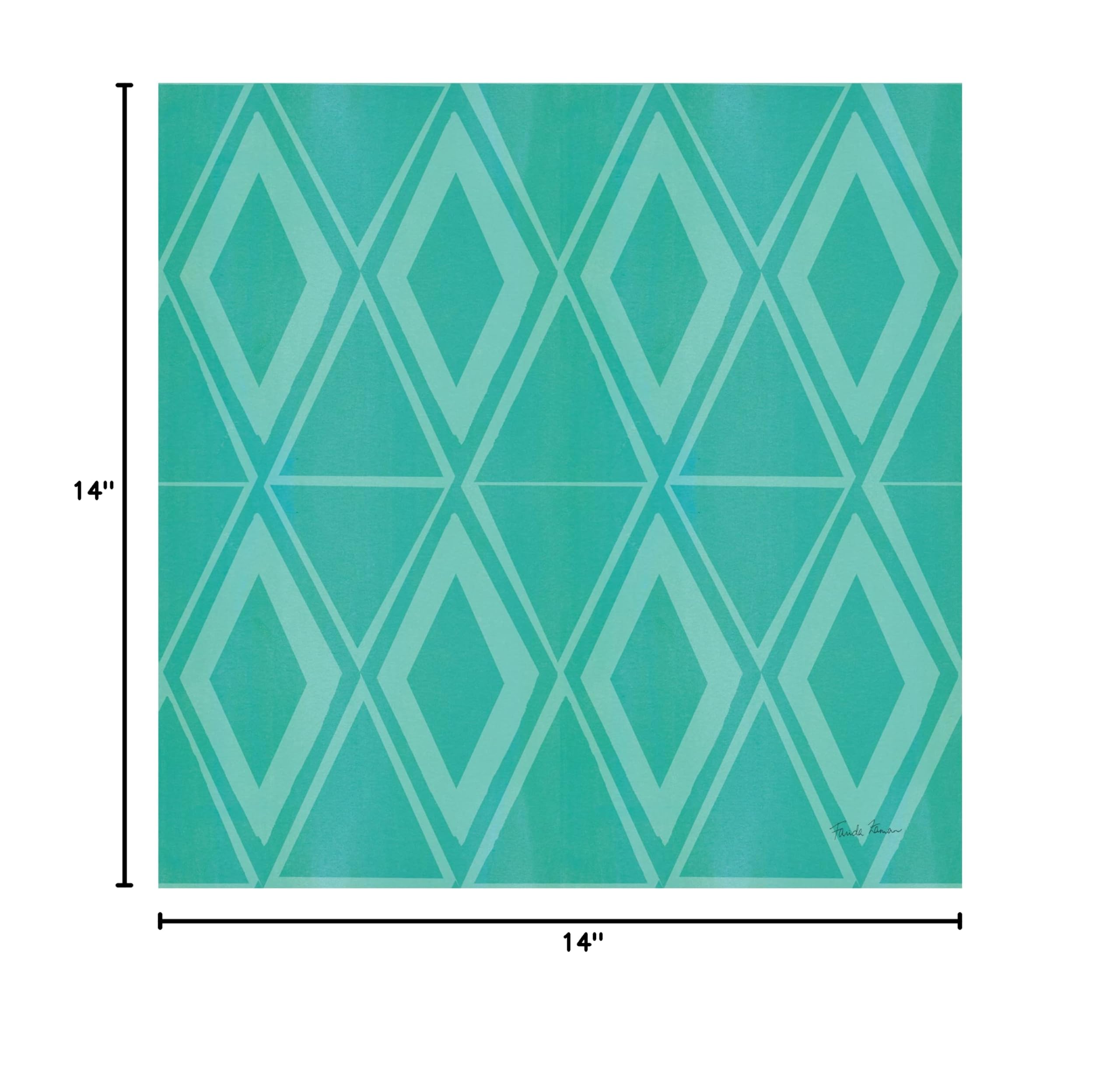 Trademark Fine Art 'Tutti Frutti Pattern VIB' Canvas Art Print by Farida Zaman - Vibrant Abstract Wall Decor for Living Room, Bedroom & Office