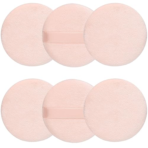 OneMy Latex-Free Makeup Sponges & Powder Puffs (6Pcs) - Blending Sponge for Liquid, Cream, Foundation & Powder with Travel Case | Perfect for Home Makeup, Travel & Professional Use