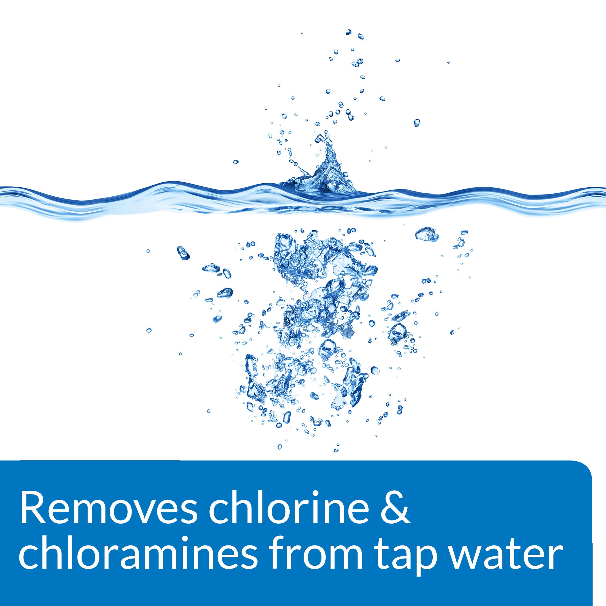 API TAP WATER CONDITIONER for Aquariums - 64 oz Fish Tank Water Dechlorinator & Detoxifier | Removes Chlorine, Chloramines & Heavy Metals | Safe for Freshwater & Saltwater Fish | Perfect for Water Changes & New Tank Setups