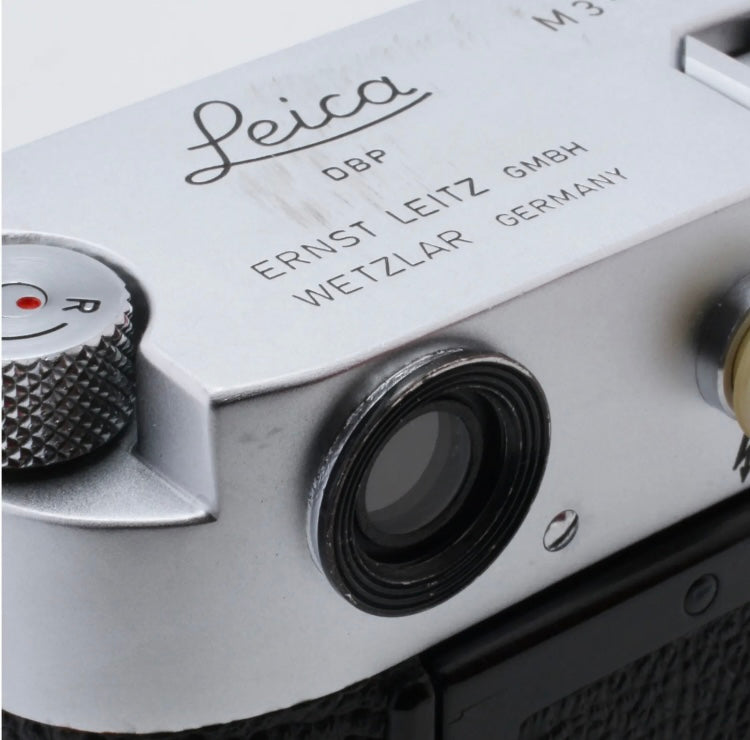 Vintage Leica Leitz M3 DBP 35mm Film Camera - Classic Rangefinder for Photography Enthusiasts | Perfect for Street Photography, Travel & Collecting