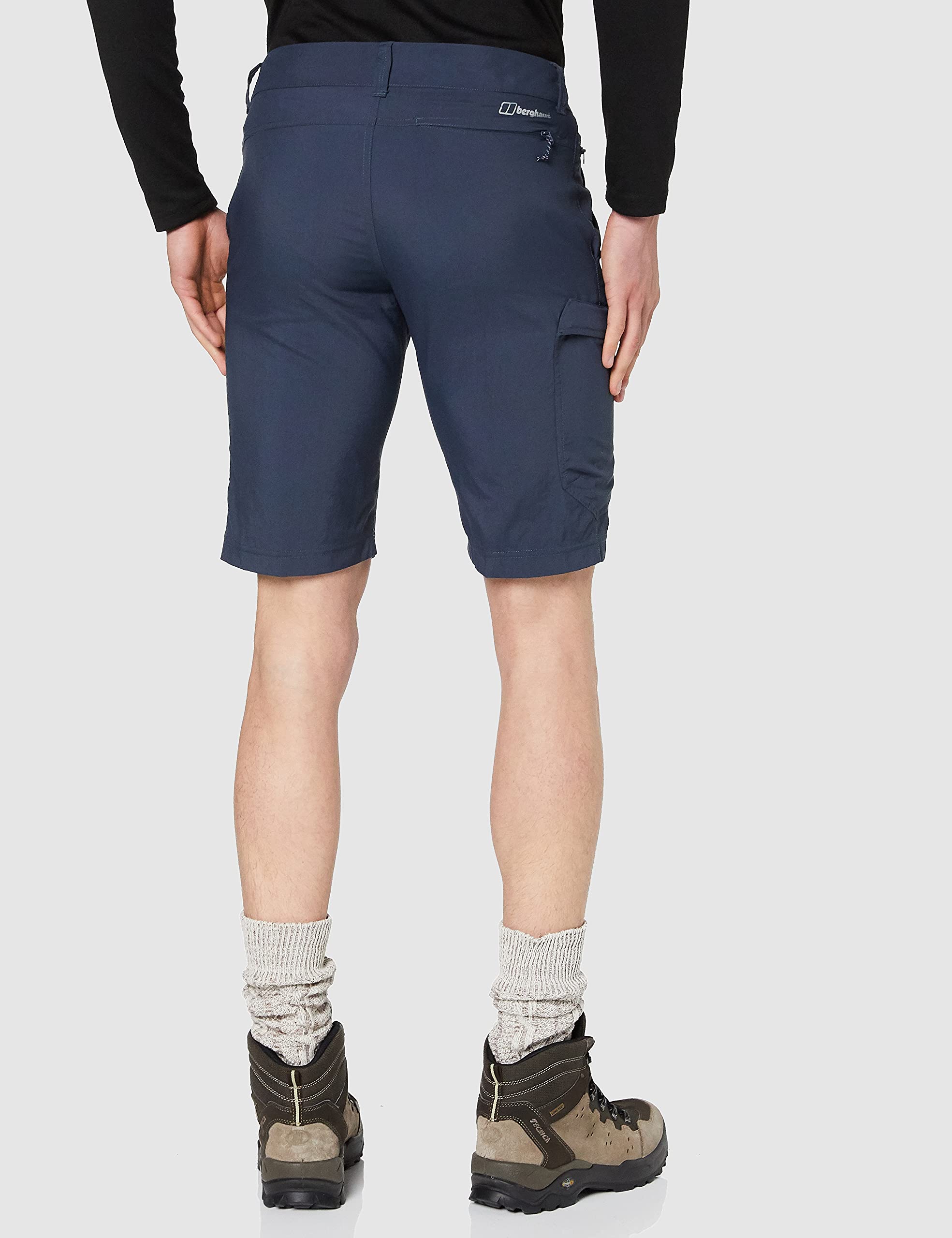 Berghaus Men's Navigator 2.0 Quick-Dry Hiking Shorts - Dark Blue, 36 Inch Waist - Lightweight Outdoor Adventure & Travel Pants for Camping, Trekking & Summer Activities