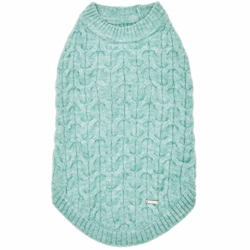 Heathered Jade, Crew-neck