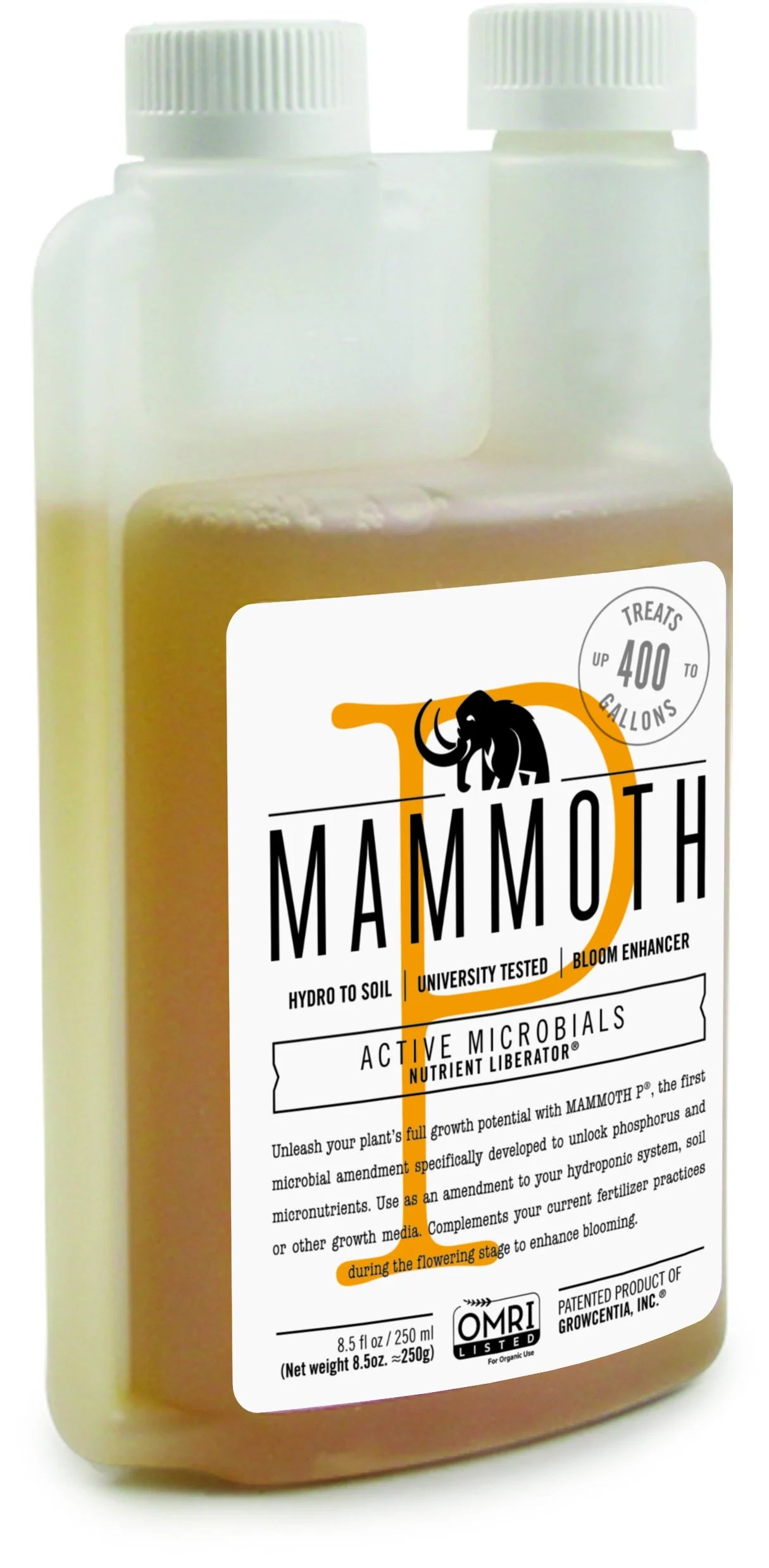 Mammoth P Microbe Phosphorus Booster for Plants - Organic Soil Enhancer & Nutrient Supplement for Hydroponics, Gardening, and Indoor Plant Growth