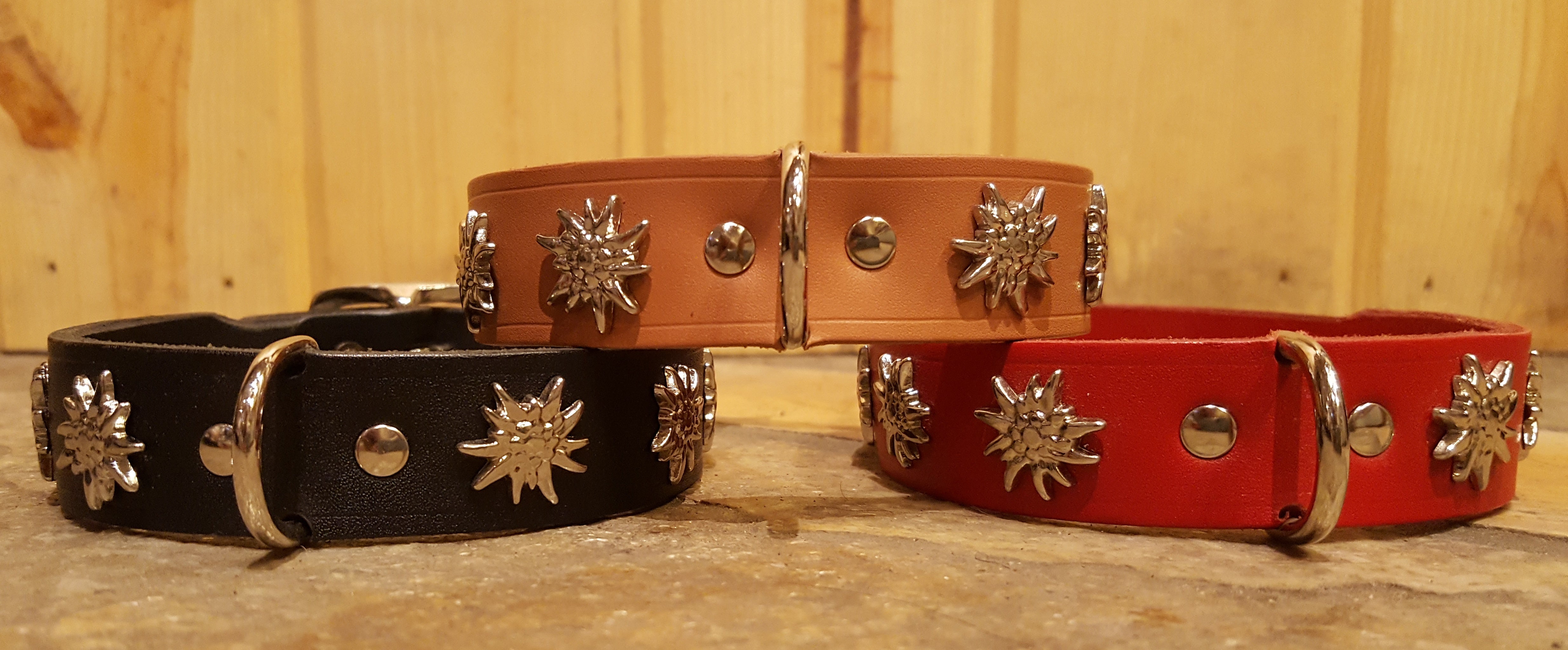 1 Small Edelweiss Swiss Dog Collar - Durable & Stylish Pet Collar for Small Dogs - Perfect for Daily Walks, Training & Outdoor Adventures