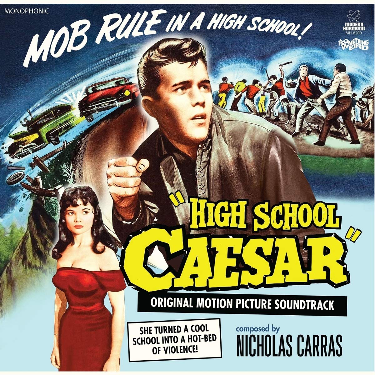 High School Caesar Original Motion Picture Soundtrack (Limited Edition Red Vinyl with DVD) - Perfect for Movie Enthusiasts and Vinyl Collectors