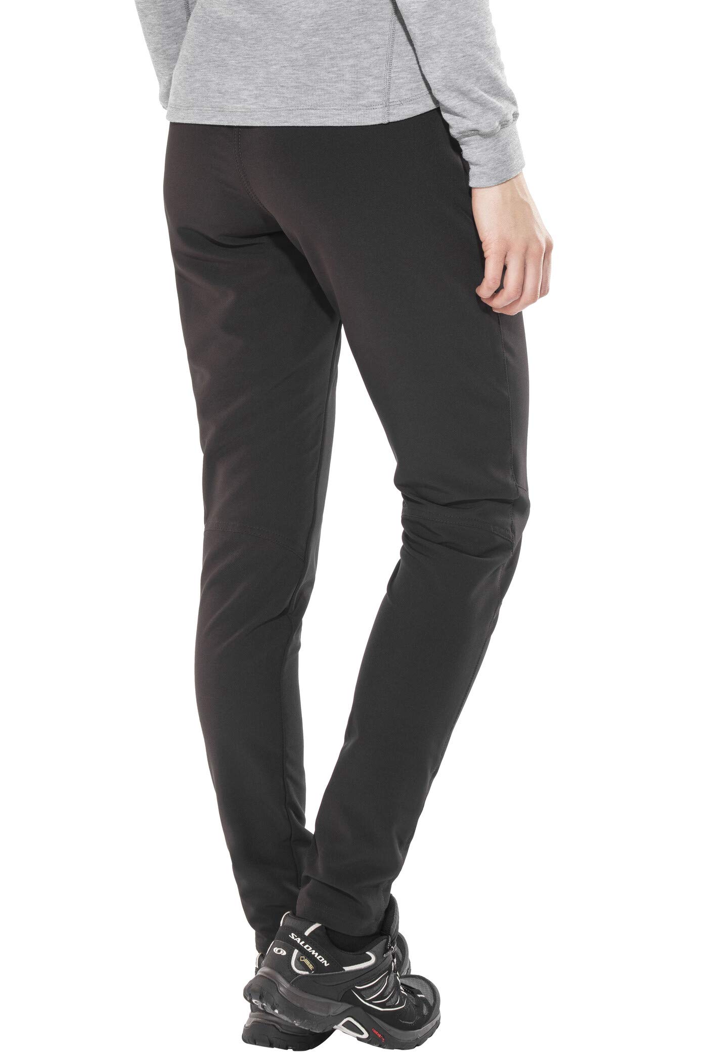 Women's Stretch Trousers - High Waist Comfort Pants for Work & Travel - Black Size 8 Long Leg - Perfect for Office, Business Casual & Everyday Wear