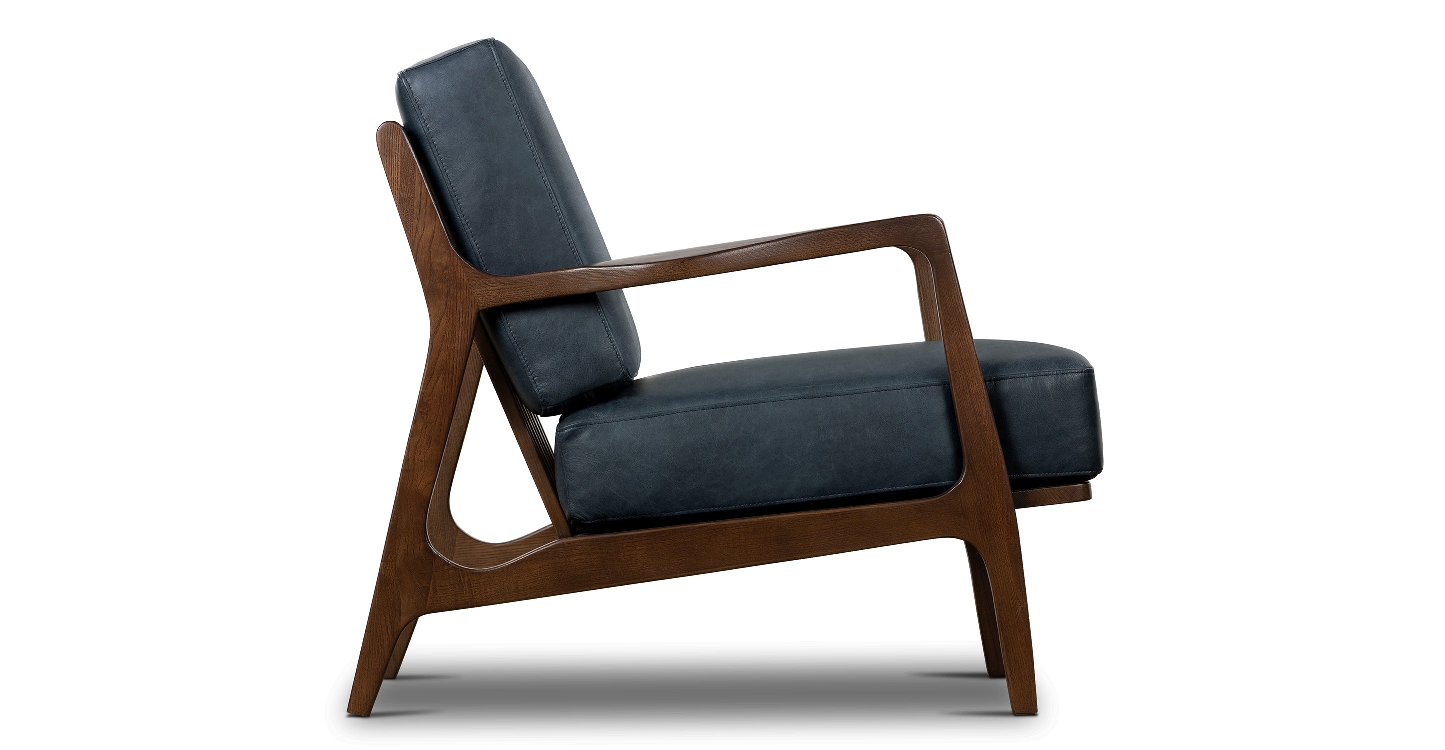 Premium Verity Genuine Leather Lounge Chair - Modern Comfort for Living Room, Office & Reading Nook - Perfect Relaxation & Stylish Home Decor