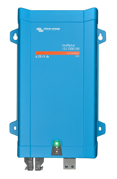 MultiPlus 12/1200/50 16 Pure Sine Wave Inverter Charger - 1200VA 12V to 120V Power Converter for RVs, Boats & Off-Grid Living - Reliable Backup Power Solution for Home & Outdoor Adventures