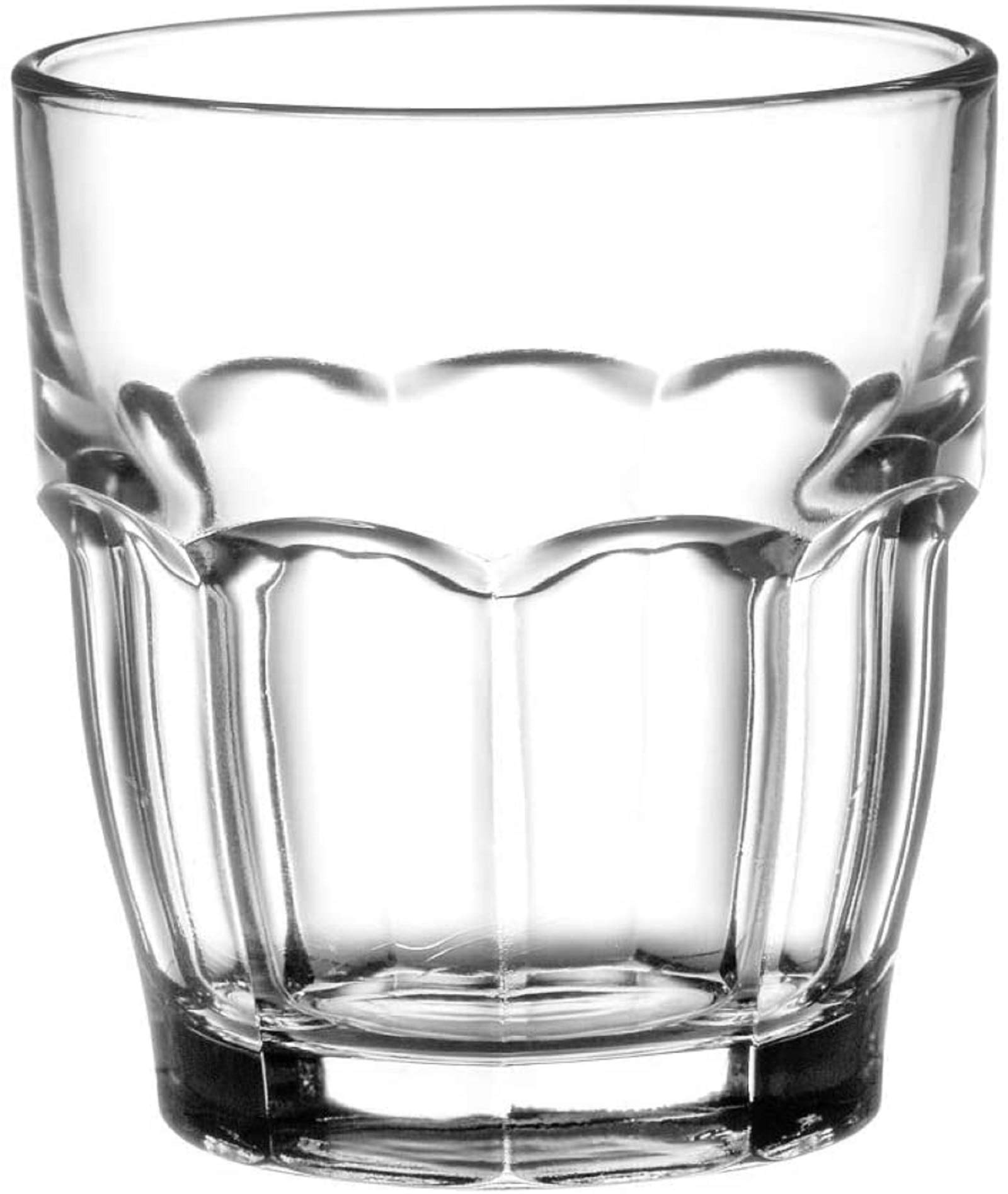 Stackable Rock Bar Juice Glasses - 10-Pack Durable Drinking Glasses for Soda, Juice, Milk, Beer & Cocktails | Dishwasher Safe | Perfect for Home Bars, Parties & Restaurants