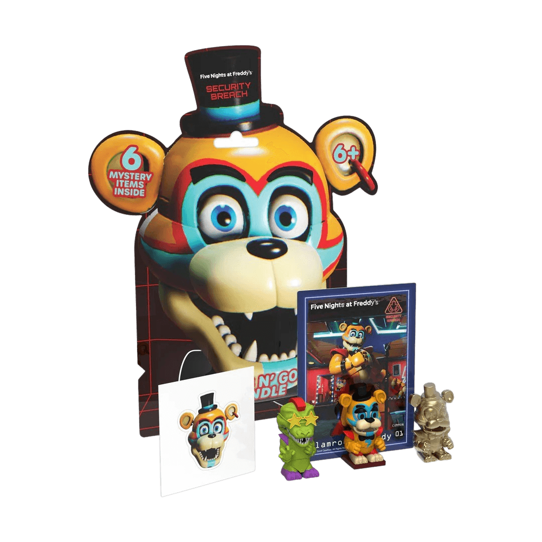Five Nights at Freddy's Mystery Bundle - Collectible Action Figures Set for Horror Game Fans | Perfect for Halloween Decor, Gaming Room Display & FNAF Merchandise Collection