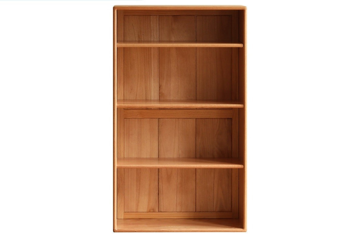 Solid Oak Wood Wardrobe Bookcase - Free Combination for Bedroom, Living Room, and Office Storage