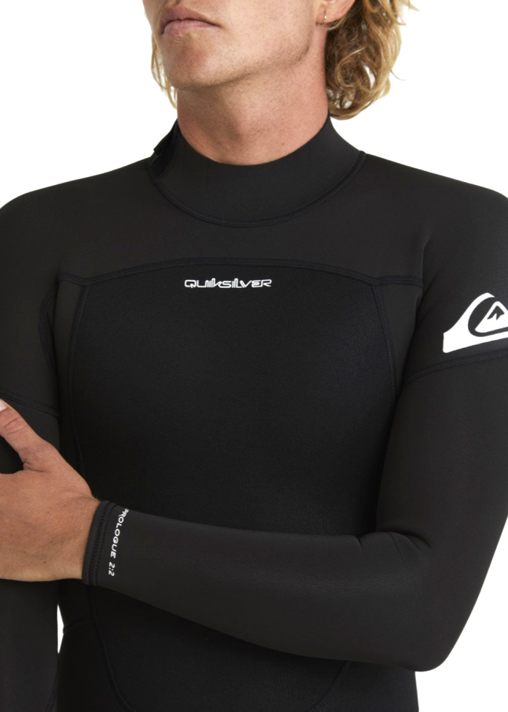 Quiksilver Men's Prologue 2mm Back Zip Long Sleeve Spring Wetsuit - Perfect for Surfing, Diving & Water Sports in Cool Conditions