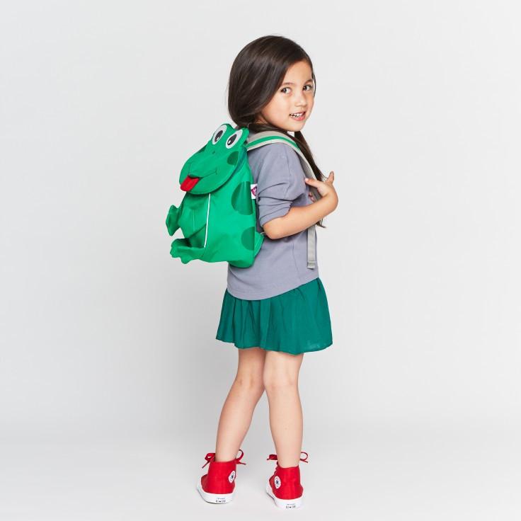 Affenzahn Small Willi Whale Backpack for Kids - Lightweight & Waterproof School Bag for Boys & Girls - Perfect for Daycare, Preschool & Outdoor Adventures