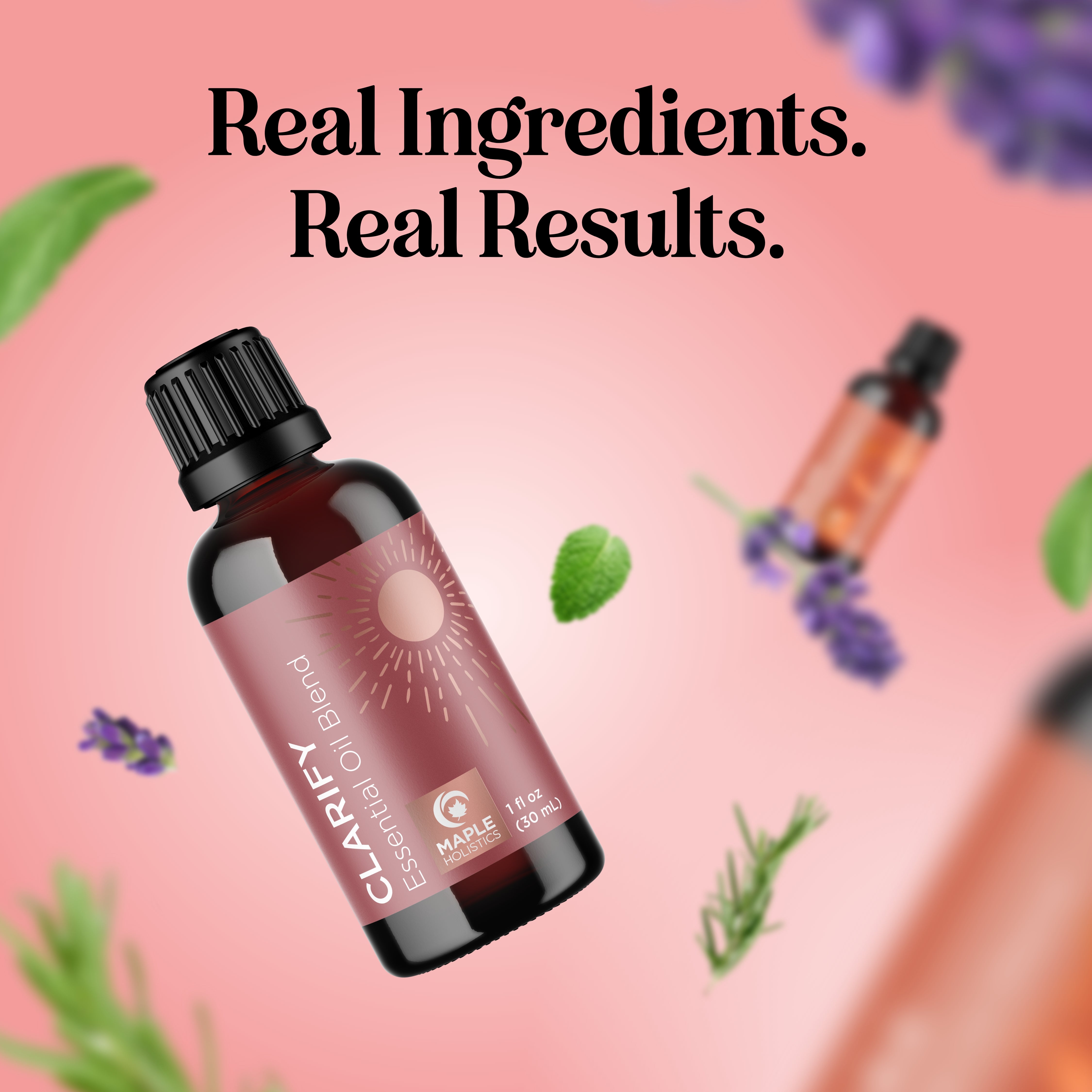Clarify Essential Oil Blend - 100% Pure & Natural Aromatherapy Oil for Relaxation, Focus & Stress Relief - Perfect for Diffusers, Massage & Home Spa