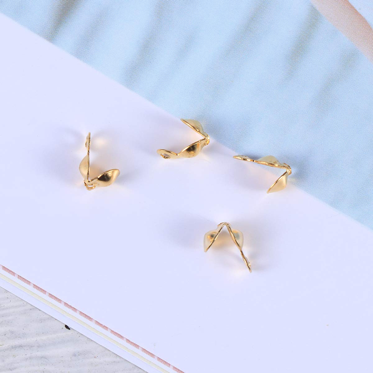 1 Box Jewelry Buckle Clamshell Necklace - 12 Pack Bulk Wholesale Jewelry Findings for DIY Crafting, Necklace Making & Jewelry Repair | Perfect for Beaders, Jewelry Designers & Craft Enthusiasts