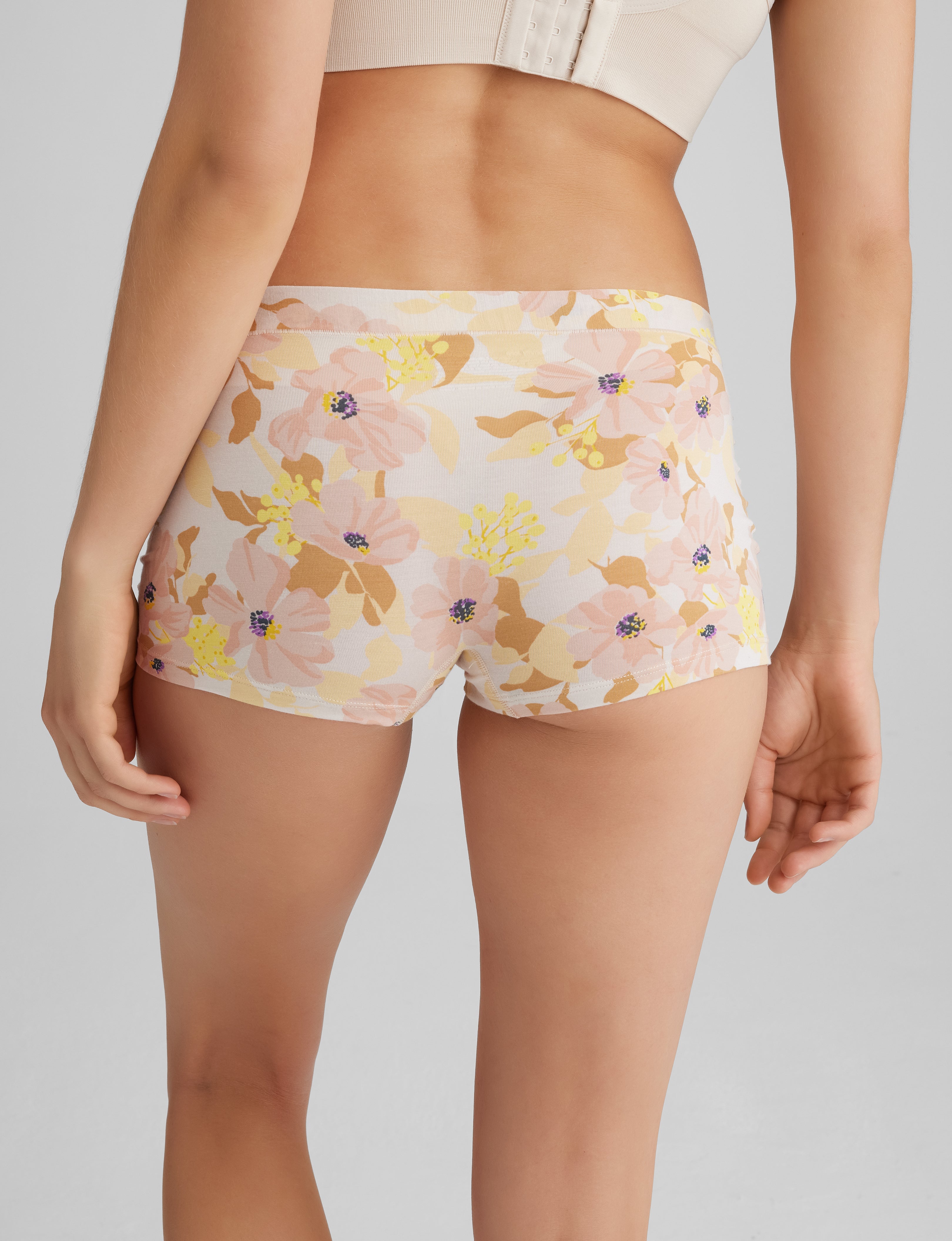 Women's Second Skin Boyshort Underwear - Seamless Comfort for Everyday Wear & Yoga