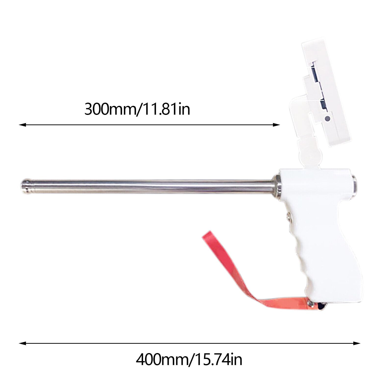 Professional Cattle Breeding AI Gun with Adjustable Screen - Artificial Insemination Tool for Cows & Bovines - Fertility Aid for Cattle Farms - Perfect for Dairy & Beef Cattle Reproduction