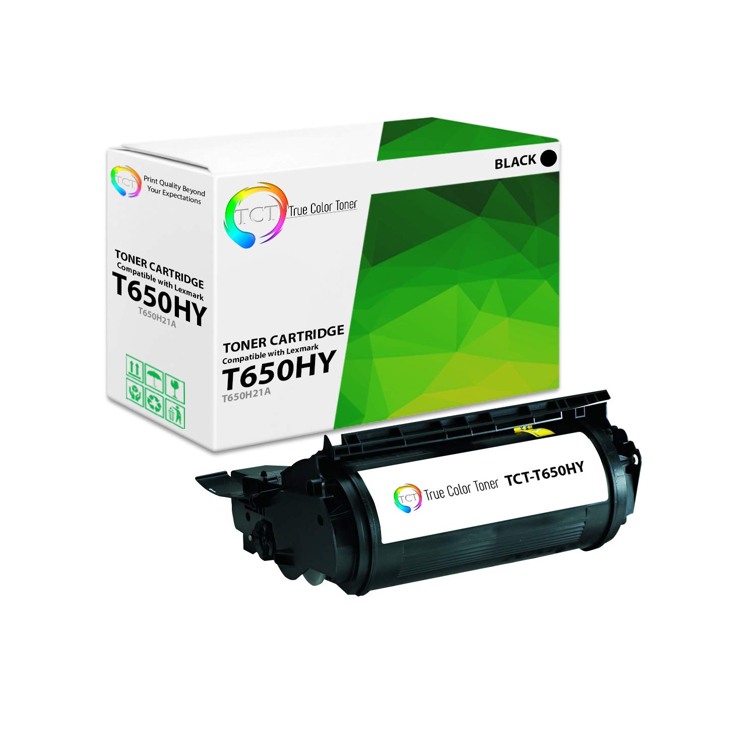 Premium Lexmark T650H21A Compatible Toner - 25K Pages for T650/X651/Sindoh LP5000 Printers - Office & Home Use