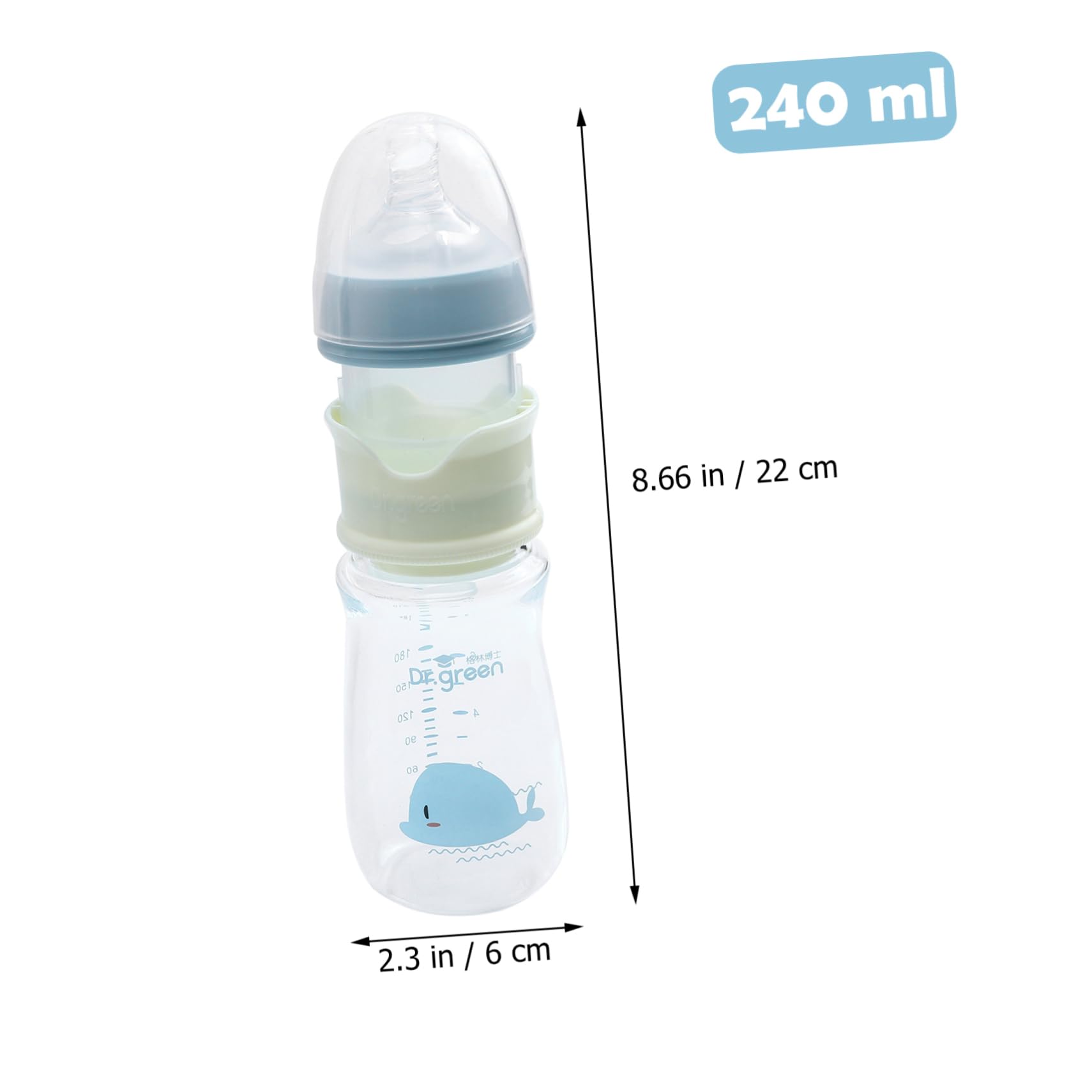 iBasenice 5-Pack Portable Baby Bottle Storage Organizer - Insulated Glass Milk Bottle Holder for Travel, Daycare & On-the-Go Feeding (Perfect for Breastmilk, Formula & Baby Food Storage)