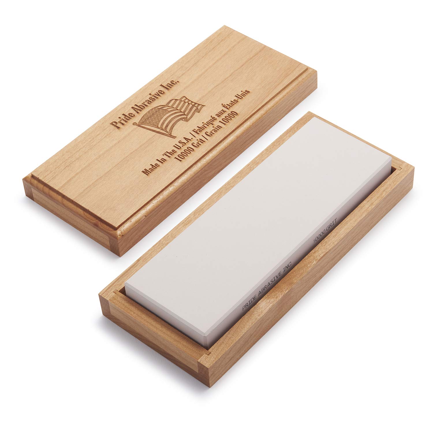 10000 Grit Water Stone - Premium Sharpening Stone for Knives, Tools & Blades - Perfect for Kitchen, Woodworking & Outdoor Use