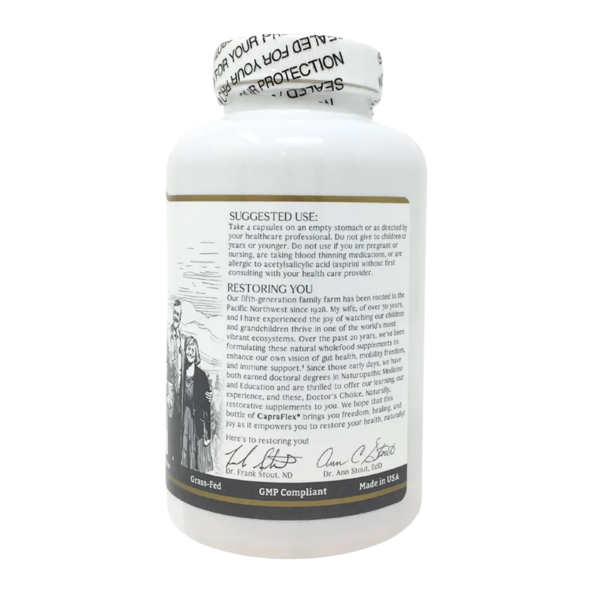 CapraFlex by Mt. Capra | Natural Joint Support Supplement with Chicken Collagen, Hyaluronic Acid, Turmeric & Herbs | Supports Bone Health & Joint Mobility | 30 Servings (120 Capsules) | Ideal for Active Lifestyles, Athletes & Aging Adults