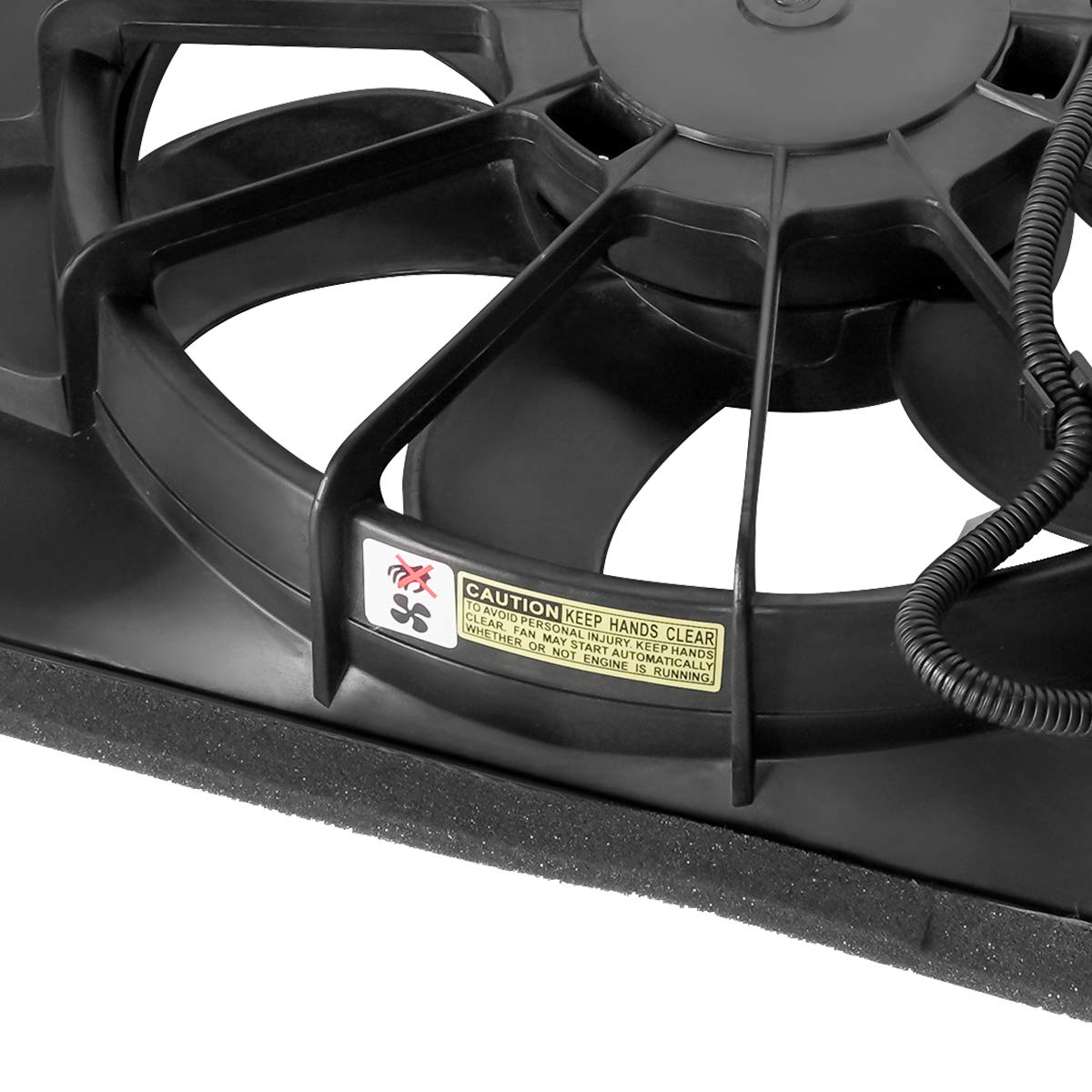 OE Style Radiator Cooling Fan Shroud Assembly KI3115129 - Compatible with Kia Soul 2010-2011 Models | Auto Dynasty Replacement Part for Engine Cooling System | Perfect for Daily Commuting & Road Trips