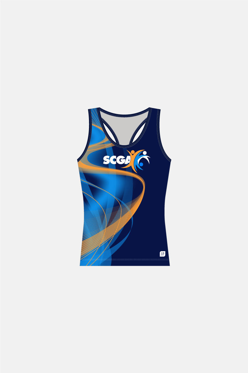 Mesmerized Racerback Tank Top for Women - Breathable Workout Shirt for Yoga, Running & Gym - Trendy Athletic Wear