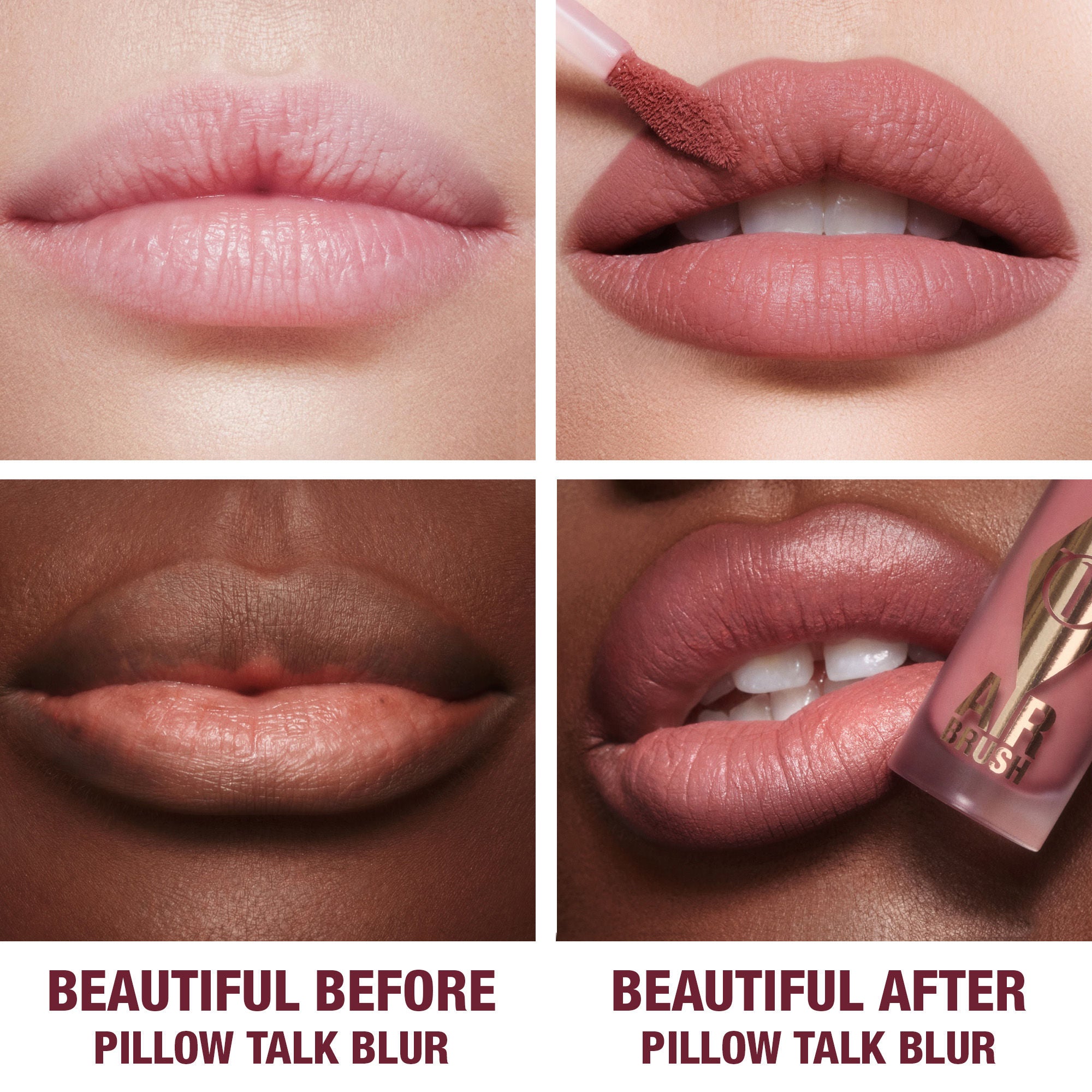 Airbrush Flawless Lip Blur - Matte Liquid Lipstick with Long-Lasting Color | Perfect for Everyday Wear, Date Night & Special Occasions