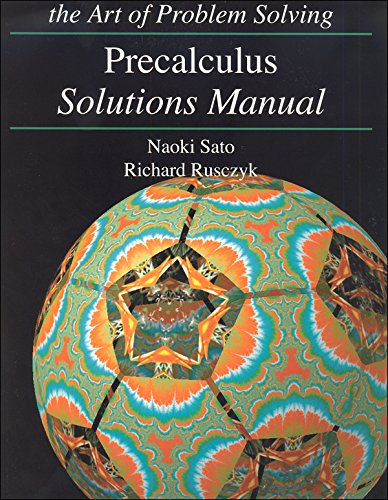Art of Problem Solving: Precalculus Textbook & Solutions Manual Set (2 Books) - Comprehensive Math Study Guide for High School & College Students - Perfect for Self-Study, Homeschooling & Advanced Math Preparation