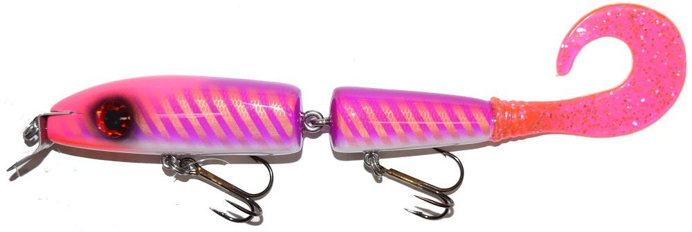 Big Fork Reef Digger Shallow Crankbait with Soft Tail - Premium Fishing Lure for Bass, Trout & Walleye - Perfect for Freshwater & Saltwater Fishing