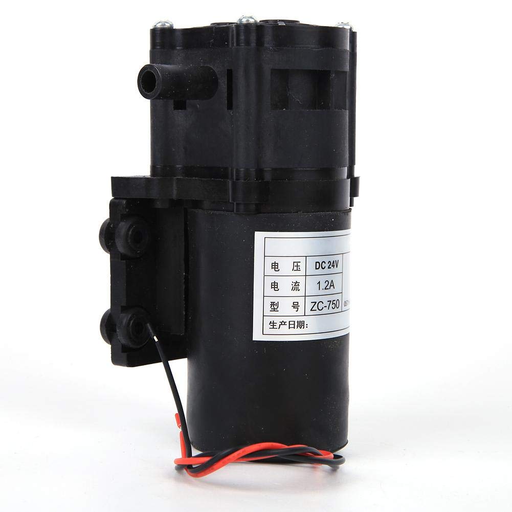 24V DC Self-Priming Diaphragm Water Pump ZC-750 - Fresh Water Transfer for Purifiers, Filling Machines | Valentine's Day Carnival Special | Ideal for Home Water Systems & Small Industrial Applications