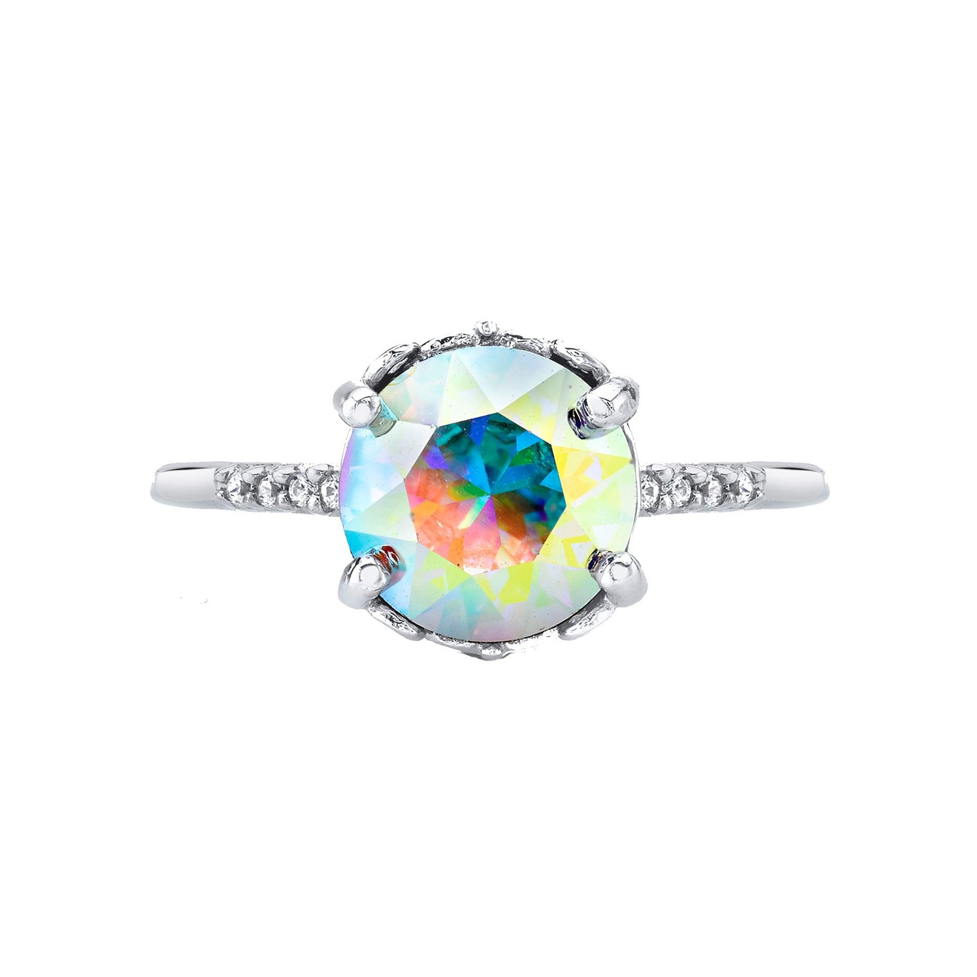Libra Zodiac Sign Collector's Ring - Sterling Silver Astrology Jewelry for Women - Perfect Gift for Birthday, Anniversary & Special Occasions