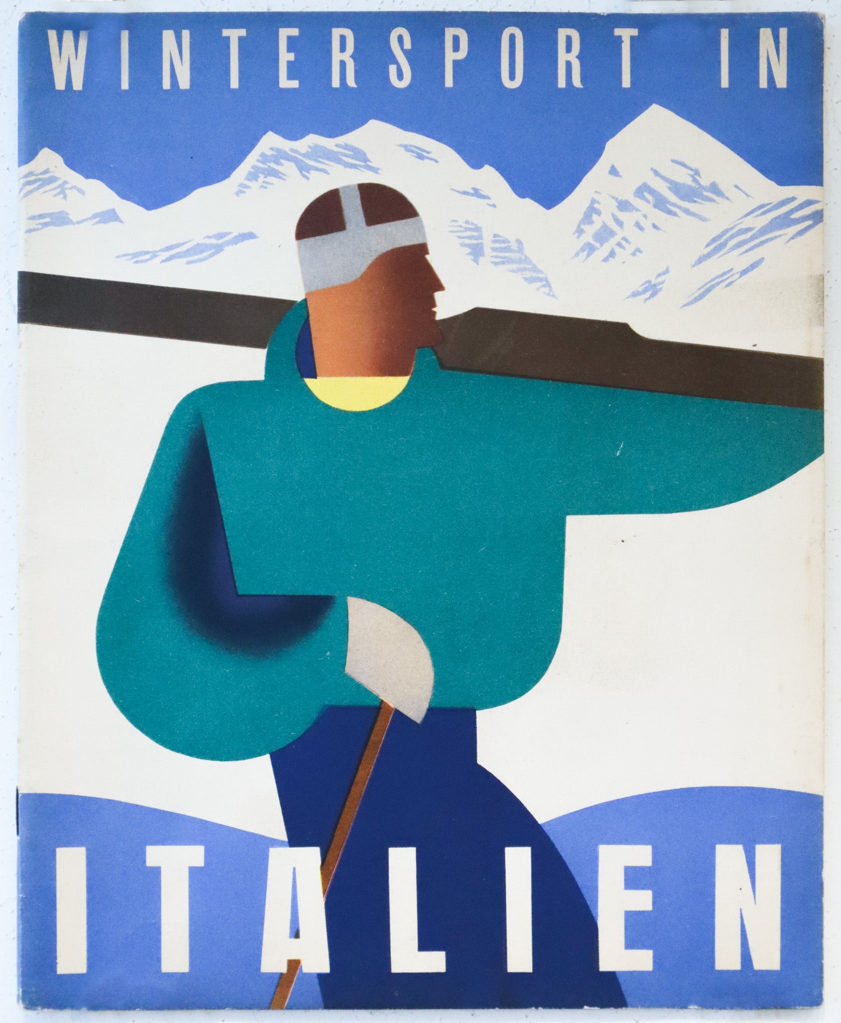 1937 Italian Travel and Tourism Pamphlet - Vintage Winter Sports in Italy Brochure | Perfect for Collectors, History Enthusiasts & Home Decor