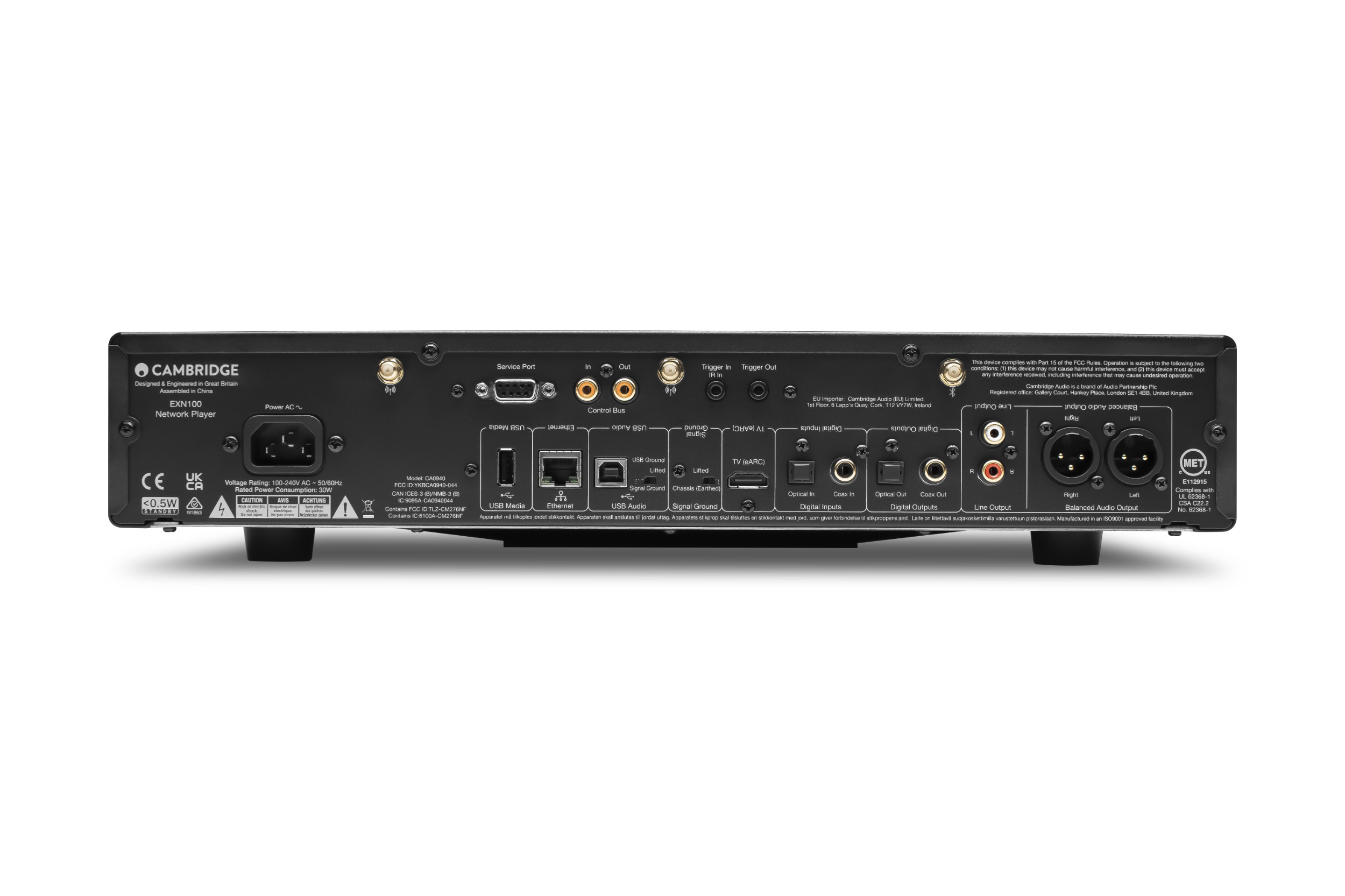 Cambridge Audio EXN100 High-Resolution Wireless Network Audio Streamer - Enjoy Lossless Music Streaming for Home Theater & Hi-Fi Systems