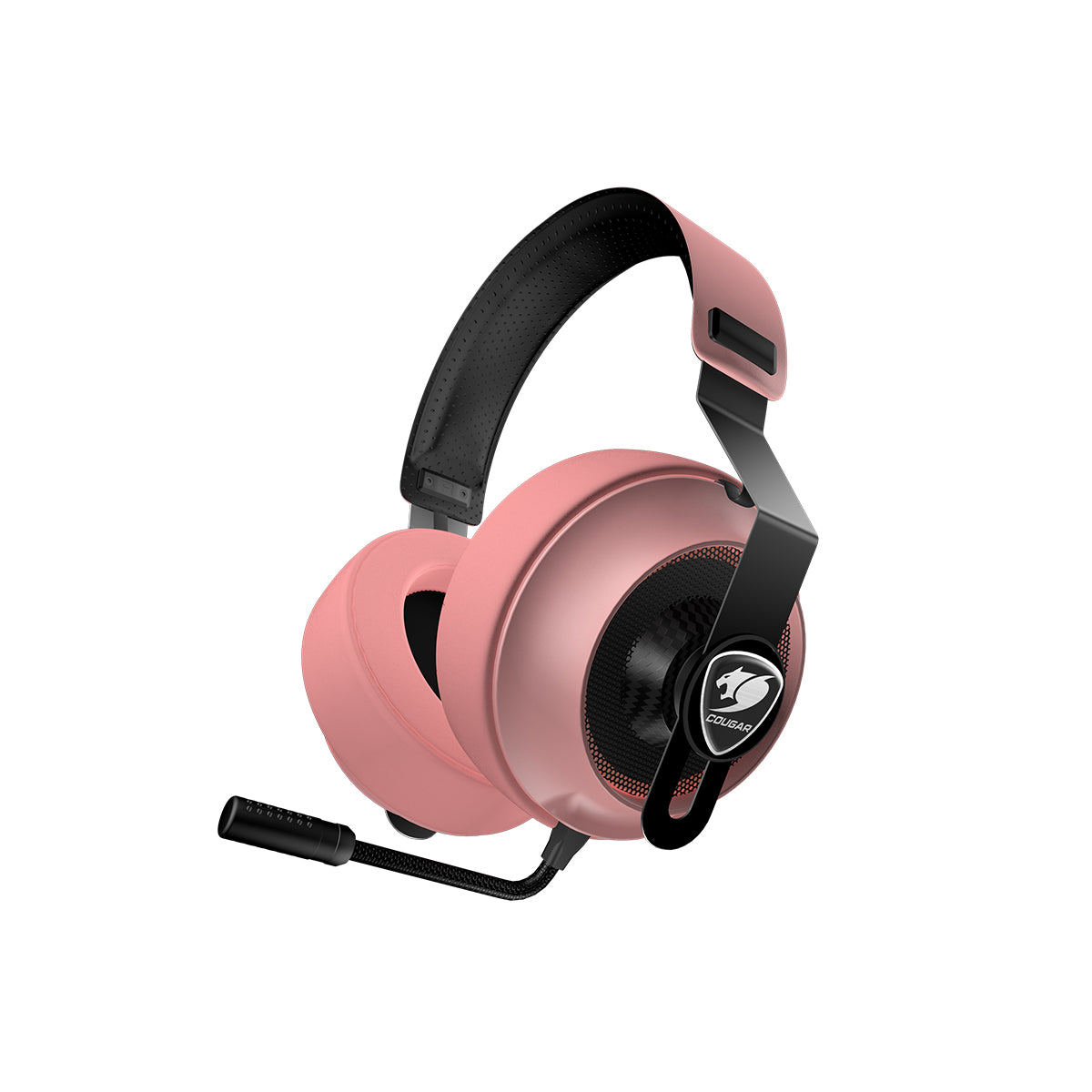 Cougar PHONTUM ESSENTIAL Gaming Headset - Noise Cancelling Over-Ear Headphones with Mic for PC, PS5, Xbox - Perfect for Competitive Gaming & Streaming