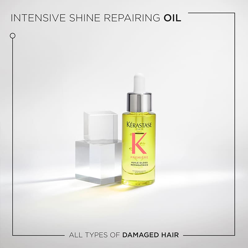 Kérastase Première Intensive Shine Repairing Hair Oil - Nourishing & Repairing Treatment for Damaged Hair - Perfect for Daily Use & Salon Styling