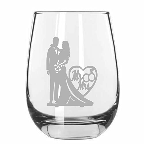Mr & Mrs Silhoutte with Rings
