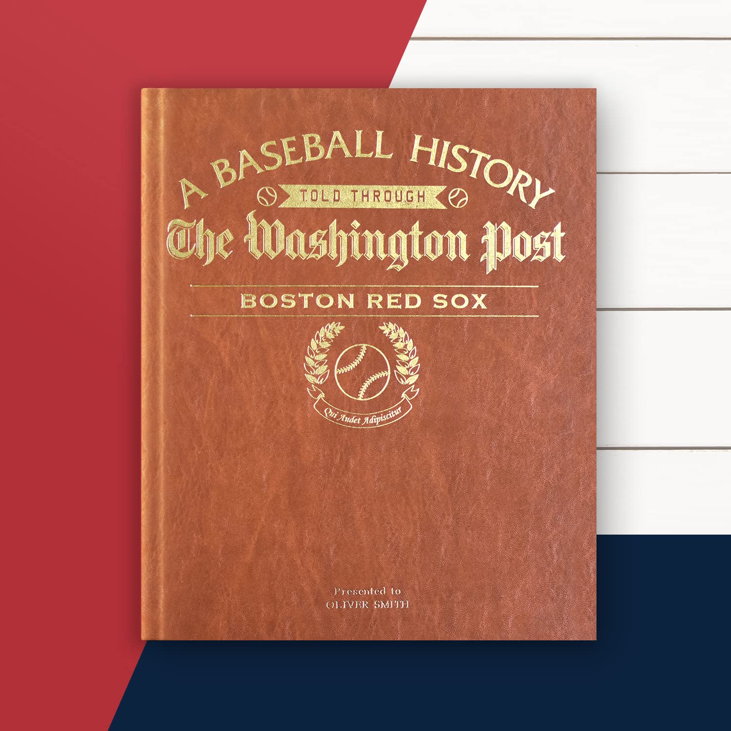 Personalized Baseball History Book - Custom MLB Gifts for Sports Fans - Vintage Newspaper Archive Edition | Perfect for Baseball Memorabilia Collectors & Anniversary Gifts
