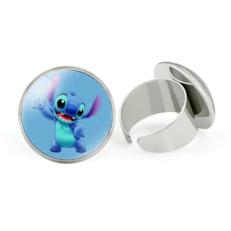 Disney Cartoon Character Rings for Kids - Fun & Colorful Jewelry for Birthday Gifts, Party Favors & Dress-Up Play