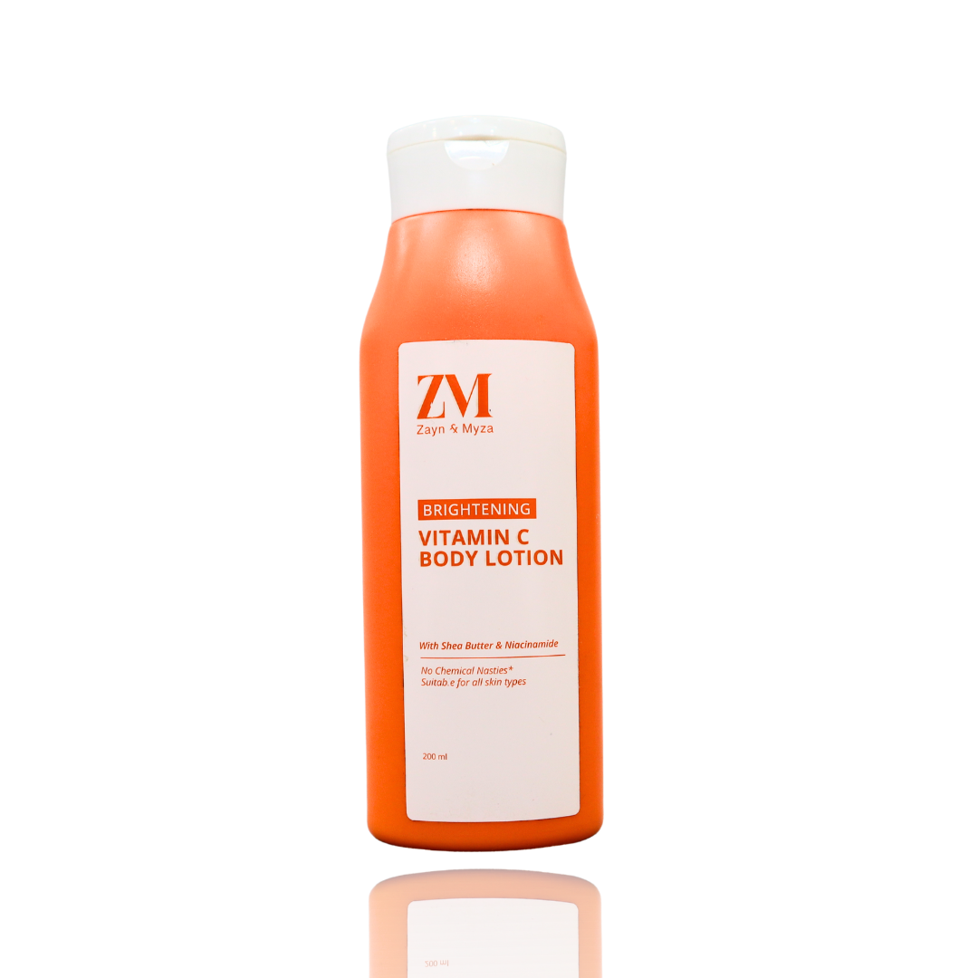 ZM Zayn & Myza Vitamin C Brightening Body Lotion for Glowing Skin - Hydrating & Even Skin Tone, Perfect for Daily Moisturizing & Summer Skincare Routine