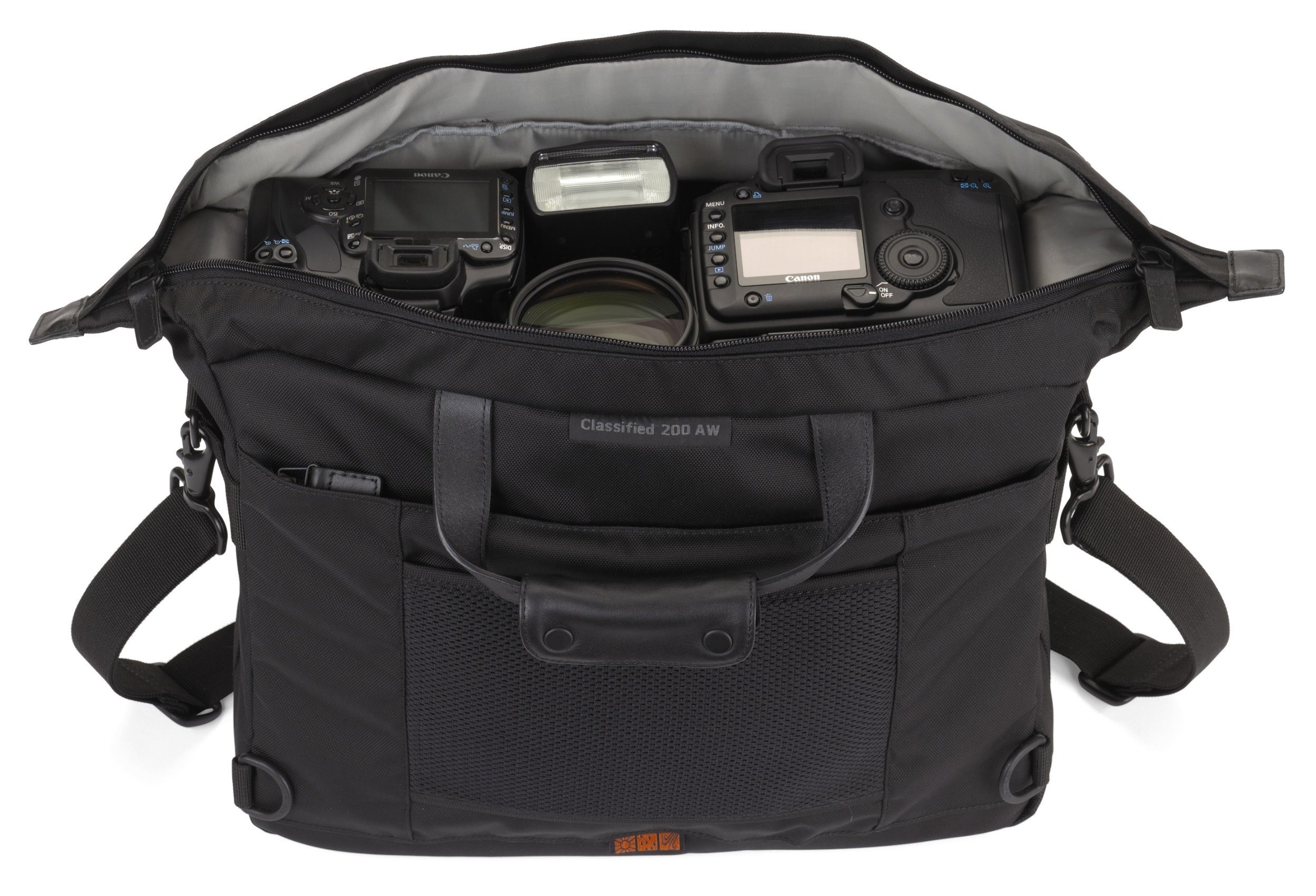 Lowepro Classified 200 AW Waterproof Camera Shoulder Bag for DSLR & Mirrorless - Black | Perfect for Travel, Photography & Outdoor Adventures